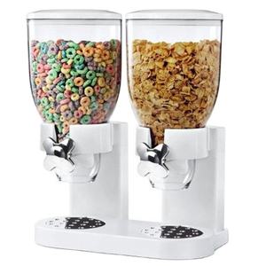 Distributeur de céréales à trois compartiments pour céréales entières, produits secs et fruits secs – Équipement de cuisine - Product Image 1