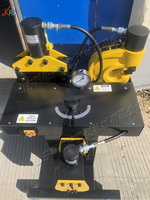 Vente directe d'usine Machine de découpe hydraulique multifonction 3 en 1 Pliage et poinçonnage de barres de bus de 10 mm
