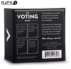 フル英語大人選挙パズルパーティーカードボードゲーム投票ゲーム-アートペーパー素材を使った楽しい家族向けゲーム - Product Image 3