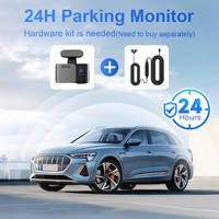 Caméra embarquée double objectif 3.0 pouces avec Wi-Fi et GPS, enregistreur vidéo de conduite avant et arrière, boîte noire de voiture, caméra 4K