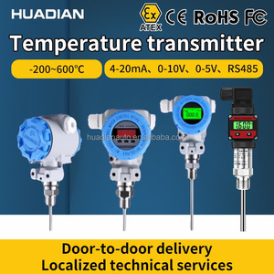 Ss304 <span class=keywords><strong>2</strong></span>線式 4-20mA出力 温度センサー インテリジェント<span class=keywords><strong>PT100</strong></span> RTD DC24V 温度伝送器 LCDディスプレイ付き データロガー - Product Image 6