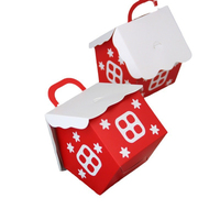 Boîte cadeau de Noël personnalisée, emballage cadeau, boîte décorative pour les fêtes, conteneur cadeau pour bonbons, ornements