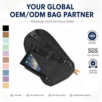 Sac de transport bandoulière pour couteaux de chef, étui portable à fermeture éclair, sac organisateur étanche pour outils de cuisine, logo personnalisé, vente en gros