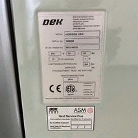 Imprimante à écran pour pâte à souder SMT automatique basée sur PLC DEK Horizon 03IX, machine d'impression de circuits imprimés, 380V/220V, 1,5kW, garantie de 3 mois