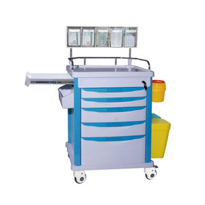 รถเข็นฉุกเฉิน ORP800-AT10 วัสดุ ABS รถเข็นกู้ภัยฉุกเฉินและช่วยเหลือผู้ป่วยด้วยการดมยาสลบอเนกประสงค์ - Product Image 4