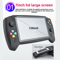 Console de jeu portable HC3000 avec double joystick PSP, capacité de 16 Go, 3000 mAh, plus de 10 000 jeux, machine de jeu d'arcade