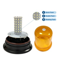 12V 24V LED Strobe Warn licht 80 Stück SMD Emergency Car Beacon Rotierendes Auto licht Zubehör
