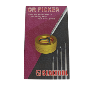 SEALTECH SEALTOOLプロフェッショナルシールリングハンドパワー<span class=keywords><strong>O</strong></span>リングシールツール取り外しピック<span class=keywords><strong>O</strong></span>リング取り外しツールまたは<span class=keywords><strong>PICKER</strong></span> - Product Image 2