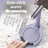 Pompe à eau portable automatique rechargeable par USB 1200 mAh pour bouteilles d'eau, idéale pour la maison, la cuisine et le camping