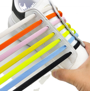 Lacets élastiques rapide en 1 seconde pour chaussures, pour enfants et adultes, chaussures plates, sans nœuds, boucle croisée, baskets de loisirs, paresseux, nouveauté - Product Image 6