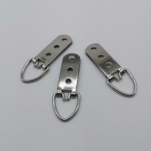 Three Hole Eye Slip Hook Stainless Steel Large Hanging Ring <b>Photo</b> <b>Frame</b> Accessories Wall <b>Mount</b> Hooks - Product Image 2