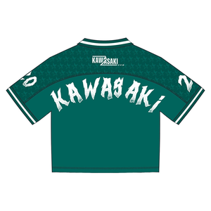 Tontons personnalisé Polyester col en v t-shirt hommes Hip Hop mode surdimensionné recadrée personnalisé Boxy Fit maille Football maillot grande taille - Product Image 2