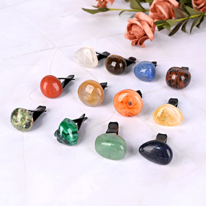 <b>Bow</b> Vent <b>Clips</b>, Natural Crystal <b>Bow</b> Car Diffuser Vent <b>Clip</b> Tumble Stones <b>Bow</b> Car Interior Decor Bling Car Accessories for Girls - Product Image 4
