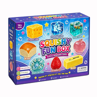 Assortiment de mini jouets moelleux colorés d'Halloween, balles anti-stress Mochi souples à remontée lente pour enfants et adolescents, idéales pour les fêtes