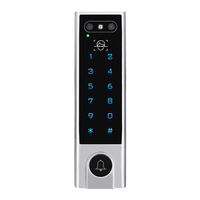 Tuya APP WIFI reconnaissance faciale 125KHz 13.56MHz carte RFID, biométrique empreinte digitale visage télécommande contrôle d'accès de porte intelligente
