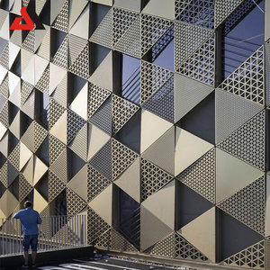 Al aire libre edificio <span class=keywords><strong>aluminio</strong></span> perforados fachada 3D <span class=keywords><strong>de</strong></span> <span class=keywords><strong>aluminio</strong></span> Interior decorativo <span class=keywords><strong>de</strong></span> pared <span class=keywords><strong>de</strong></span> revestimiento <span class=keywords><strong>de</strong></span> Panel sólido - Product Image 2