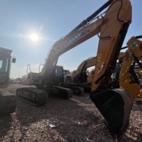 Excavatrice sur chenilles SANY d'occasion SY235H SY235C SY235CLC 23 tonnes, robuste, certifiée EPA CE, hydraulique