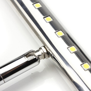 Applique murale LED en acier inoxydable 3W/5W/7W, blanc chaud, pour armoires <span class=keywords><strong>de</strong></span> <span class=keywords><strong>salle</strong></span> <span class=keywords><strong>de</strong></span> <span class=keywords><strong>bain</strong></span> <span class=keywords><strong>avec</strong></span> <span class=keywords><strong>interrupteur</strong></span> - Product Image 3