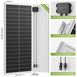Panel Solar Monocristalino de Media Celda, Sistema de Almacenamiento de Energía Solar, 22% de Eficiencia, Garantía de 25 Años - Product Image 5