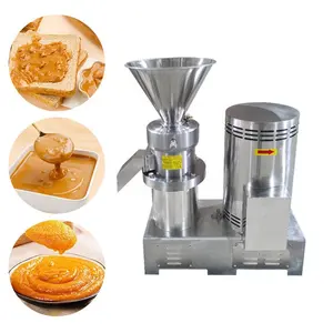 Stainless Steel Meat Paste Grinder Peanut Butter Products Food Colloid Mill Machine