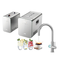 Distributeur d'eau chaude et froide électrique 6-en-1 en gros pour usine, système de robinet d'eau bouillante instantanée, refroidisseur d'eau pétillante pour la maison