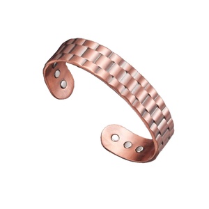 Pulseras Vinterly para Hombre y Mujer, Brazaletes Anchos Ajustables, Pulseras Magnéticas Vintage, Joyería para Hombre - Product Image 4