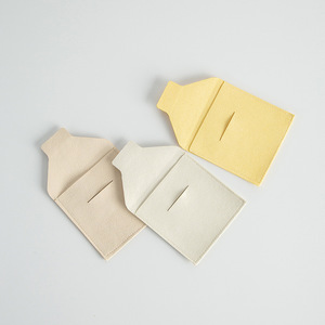 MOQ 100 piezas, Bolsa de Joyería de Microfibra con Logotipo Personalizado, Bolsa de Embalaje de Joyería con Solapa Multicolor para Anillos, Collares y Pendientes - Product Image 5