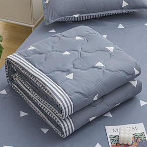 Coperta Trapuntata Estiva Fantasia Scozzese <span class=keywords><strong>Copriletto</strong></span> <span class=keywords><strong>Trapuntato</strong></span> per Letto <span class=keywords><strong>Singolo</strong></span> Matrimoniale Queen King Size Piumino Sottile per Aria Condizionata Biancheria da Letto - Product Image 3