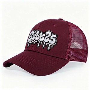 Casquettes de camionneur personnalisées OEM, casquettes de sport, casquettes de camionneur avec logo personnalisé, broderie 3D, casquette en maille vierge à 5 panneaux, fabricants de logos brodés - Product Image 1
