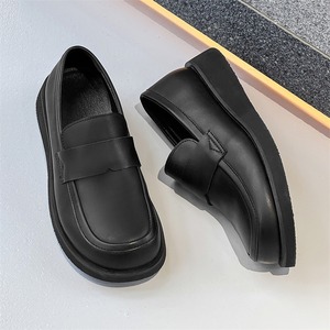 High-top loafers <b>for</b> <b>men</b> stylish leather shoes <b>for</b> spring 2025 versatile single shoes slip-<b>on</b> soft sole suitable <b>for</b> working - Product Image 4