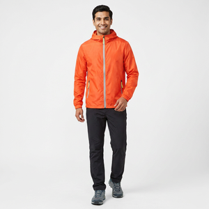 Wholesale Unisex Custom Logo Oversized Hooded Windbreaker Reflective Jacket Waterproof Lightweight Breathable Outdoor Sportswear - Product Image 1