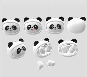 سماعات أذن لاسلكية بتصميم كرتوني لطيف مع إمكانية تغيير الوجه، متعددة الأنماط، تحكم باللمس الحساس، بطارية طويلة الأمد، قابلة للتخصيص 2026 - Product Image 5