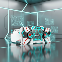 Simulateur de vol VR 9D Full Sense à prix d'usine, machine de jeu VR à monnayeur, équipement VR/AR/MR