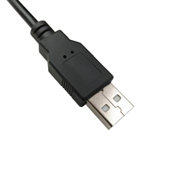 Kabel Data USB 2.0 USB-A Male ke Mini B Male, 28AWG untuk Kamera, GPS