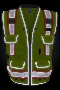 High Visibility Safety Vest Safety Reflectorized Vest Can Be Customized Reflective Safety Vest