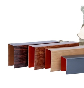 Plafon Baffle Persegi Panjang dari Paduan Aluminium Tahan Api, Warna Kustom, Ramah Lingkungan, Anti Lembab, Desain Artistik - Product Image 5