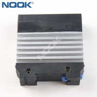 Rail DIN de relais à semi-conducteurs AC 50A monophasé Slim SSR DC Control avec dissipateur de chaleur