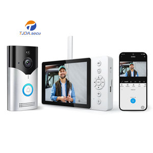 4MP biệt thự 4 dây Doorphone <span class=keywords><strong>Camera</strong></span> Kit căn hộ khách sạn intercom <span class=keywords><strong>video</strong></span> Night Vision 5inch HD thông minh máy ảnh chuông cửa với màn hình - Product Image 1