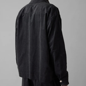 Organic <strong>Cord</strong> Relaxed Overshirt 100% Cotton <strong>Men's</strong> Shirt <strong>Jacket</strong> Casual <strong>Mens</strong> Coat Top Corduroy <strong>Jackets</strong> With Pockets - Product Image 6