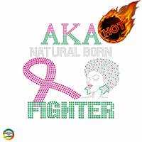 Supplier Kristal Hot Fix Custom Alpha Designs Rhinestone Transfer untuk Kaos
