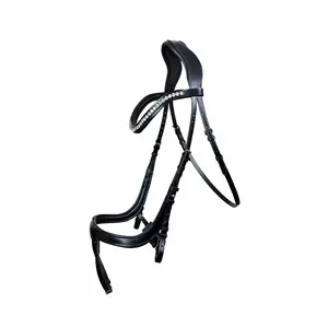 Beste Qualität Bequemes Leder Horse Bridle English Horse Bridle für Reiten vom indischen Hersteller