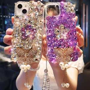 เคสมือถือมีกลิตเตอร์แวววาวสำหรับ iPhone16 PRO MAX 16 plus หรูหราพร้อมเคสเพชรสำหรับ iPhone 16 15 14เคสโทรศัพท์ระยิบระยับสำหรับผู้หญิง - Product Image 1