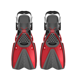 Certificación CE <span class=keywords><strong>Aletas</strong></span> de esnórquel ajustables duraderas para adultos <span class=keywords><strong>Aletas</strong></span> de natación cortas al por mayor - Product Image 1