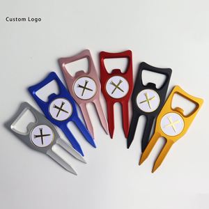 Juego de Herramienta para Reparar Divots de Golf y Marcador de Pelotas para Todas las Estaciones con Abrebotellas Metálico para Adultos - Product Image 6