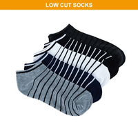 Chaussettes Mocassins pour Hommes Chaussettes pour Hommes de Haute Qualité Chaussettes Anti-Faute de Couleur Invisible Hommes No Show