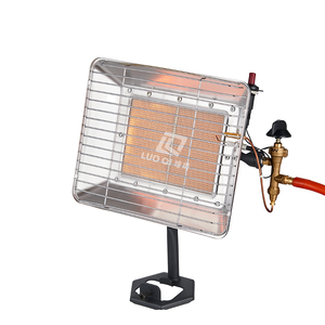 Chauffe-terrasse en acier GPL, chauffage infrarouge rapide 3800W, économie d'énergie, portable, léger, pour usage extérieur, style européen - Product Image 3