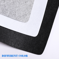 Feutre aiguilleté multi-usage en polyester 100 % de poids moyen, écologique, sans fluorure et imperméable