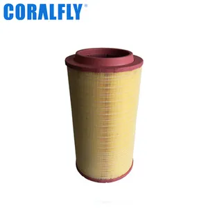 Coralfly filtresi tedarikçisi jeneratör hava filtresi A0040943504 C271320/3 AF26242