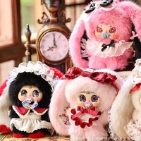 Pendentif de poupée en peluche officiel Little Princess JIIMO - Série Splendor Scintillant, boîte mystère, jouet tendance, cadeau mignon pour amis