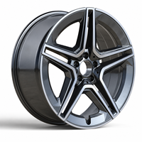 Jantes en alliage d'aluminium pour voitures de tourisme, design étoile, 17, 18, 19, 20, 21, 22 pouces, 5x112, vente chaude pour Mercedes Benz, jantes personnalisées